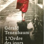 Gérald Tenenbaum - L’Ordre des jours 